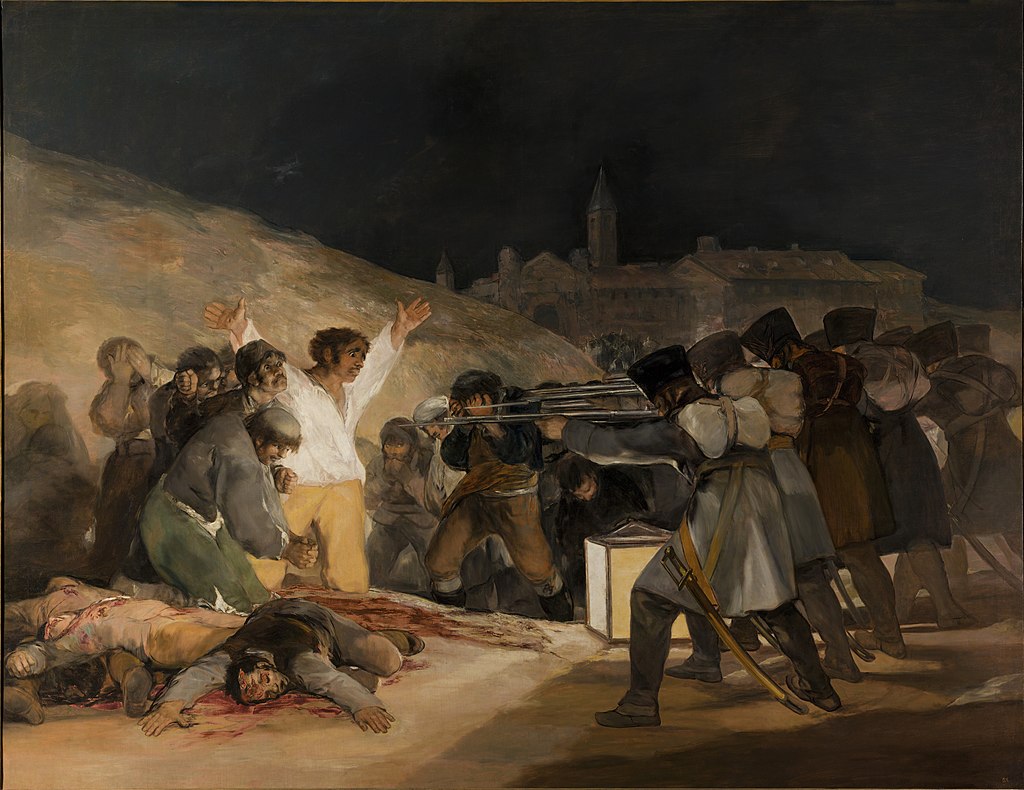 Trzeci maja 1808 – Francisco Goya, 1814