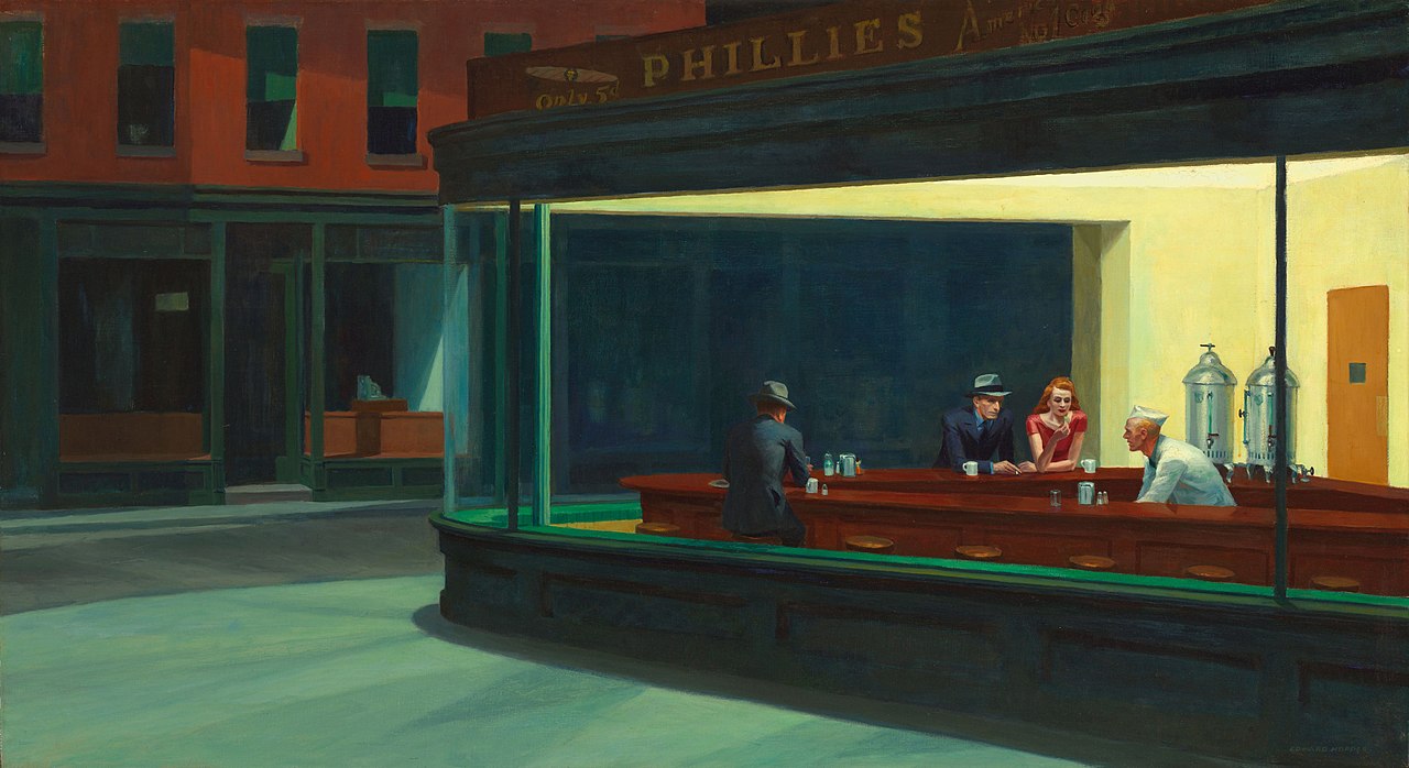 Nighthawks – Edward Hopper, 1942