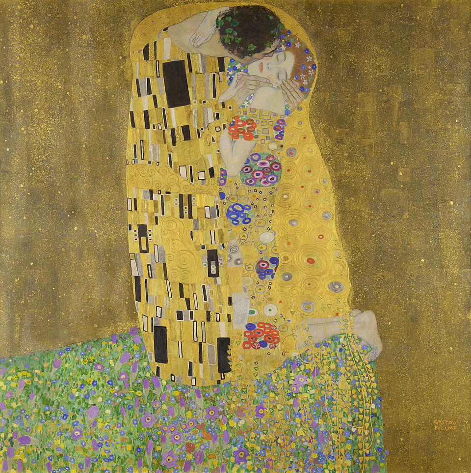 Pocałunek – Gustav Klimt, 1907–1908