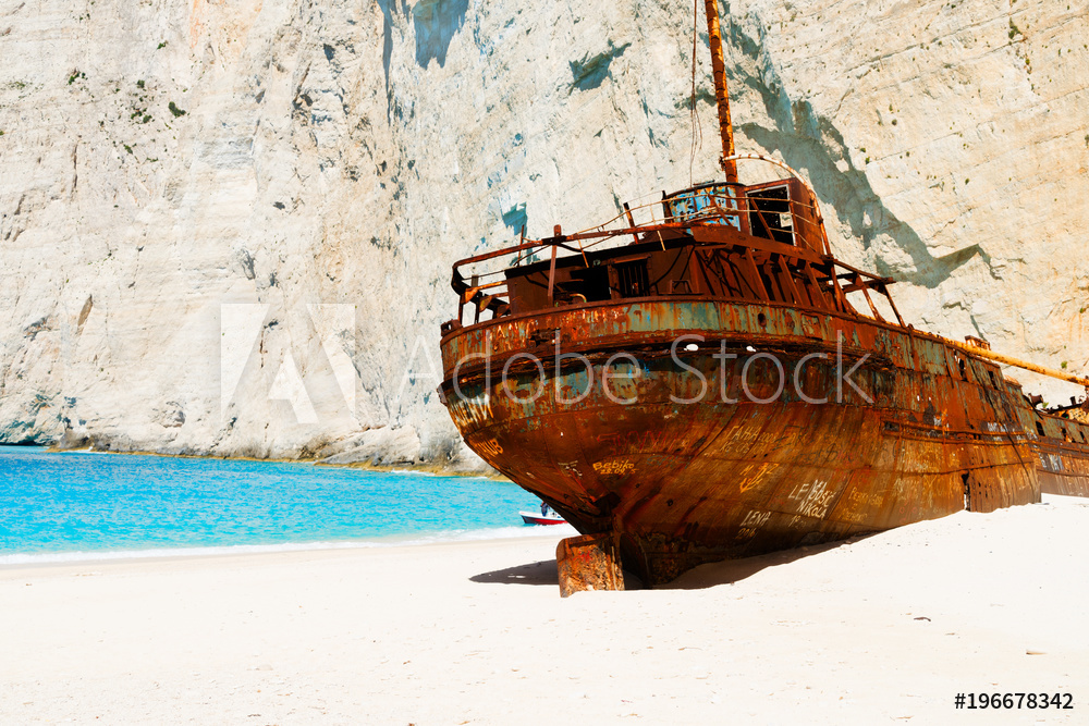 Beautiful lanscape of Zakinthos island