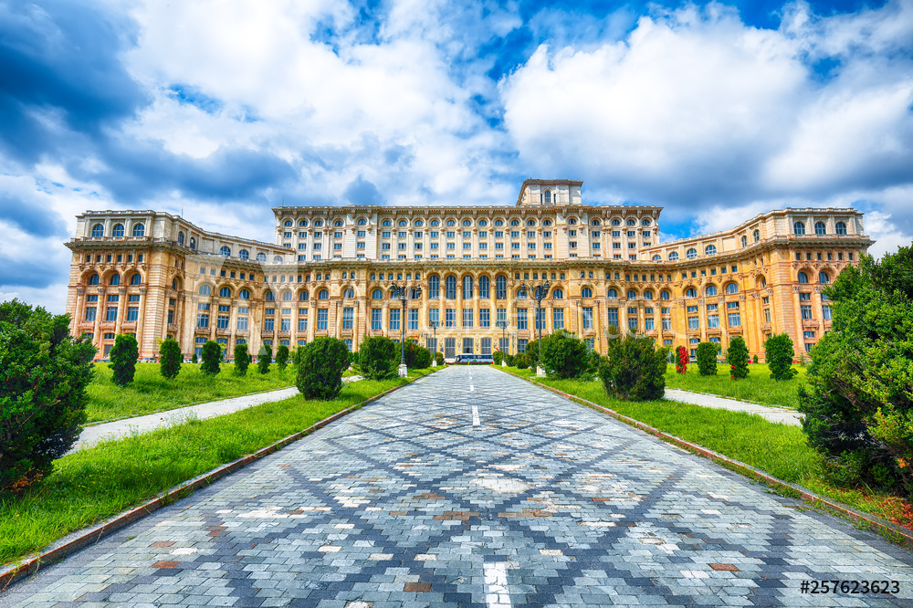 Pałac Parlamentu w Bukareszcie | Obraz na płótnie