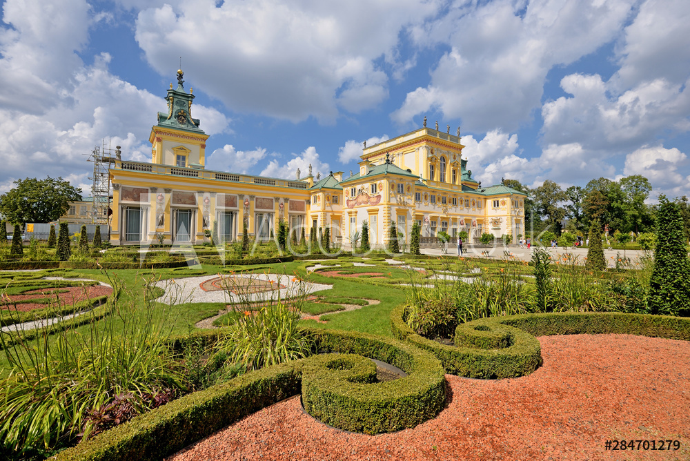 Pałac w Wilanowie | Obraz na płótnie