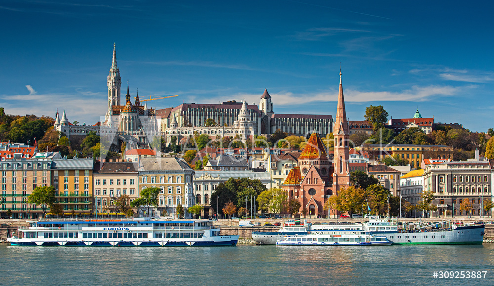 Budapeszt jesienią | Obraz na płótnie