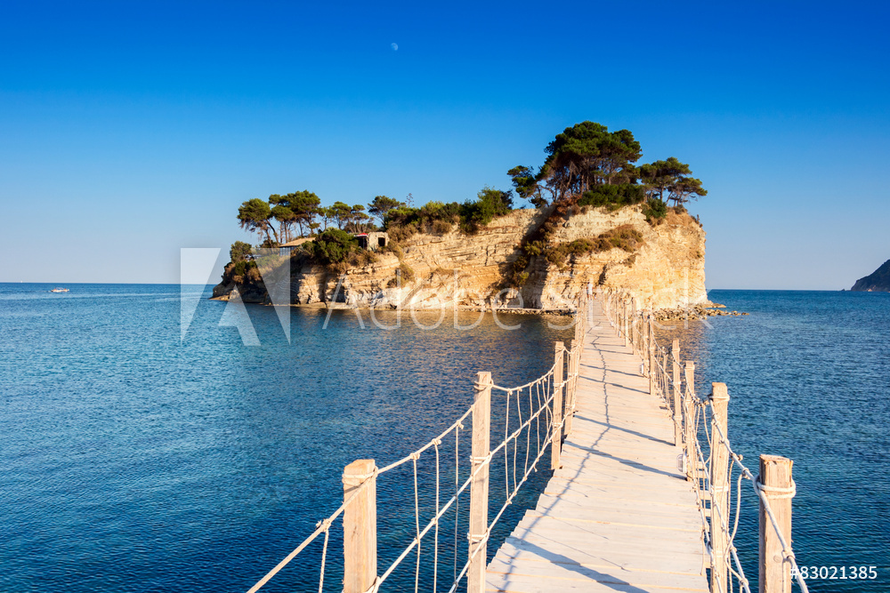 Obraz na płótnie Agios Sostis, small island in Zakynthos w salonie