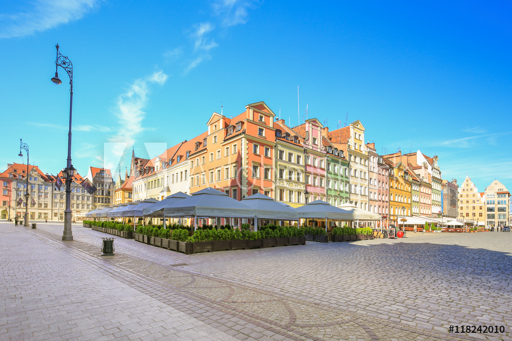 fotografia starego miasta - Wrocław
