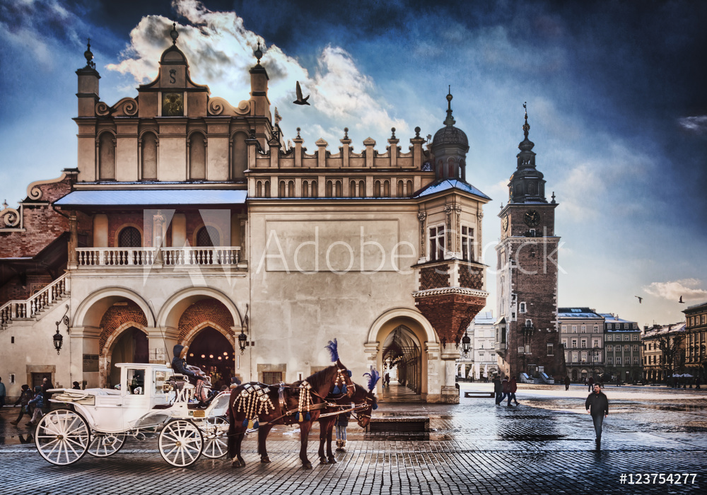 Rynek w Krakowie Sukiennice