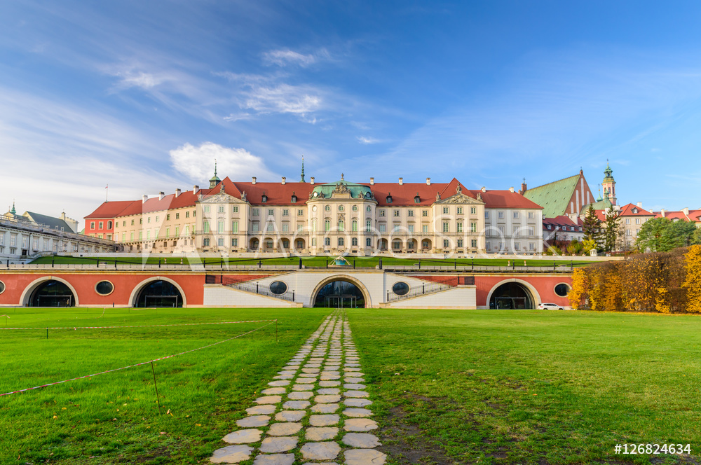 Zamek Królewski w Warszawie | Obraz na płótnie