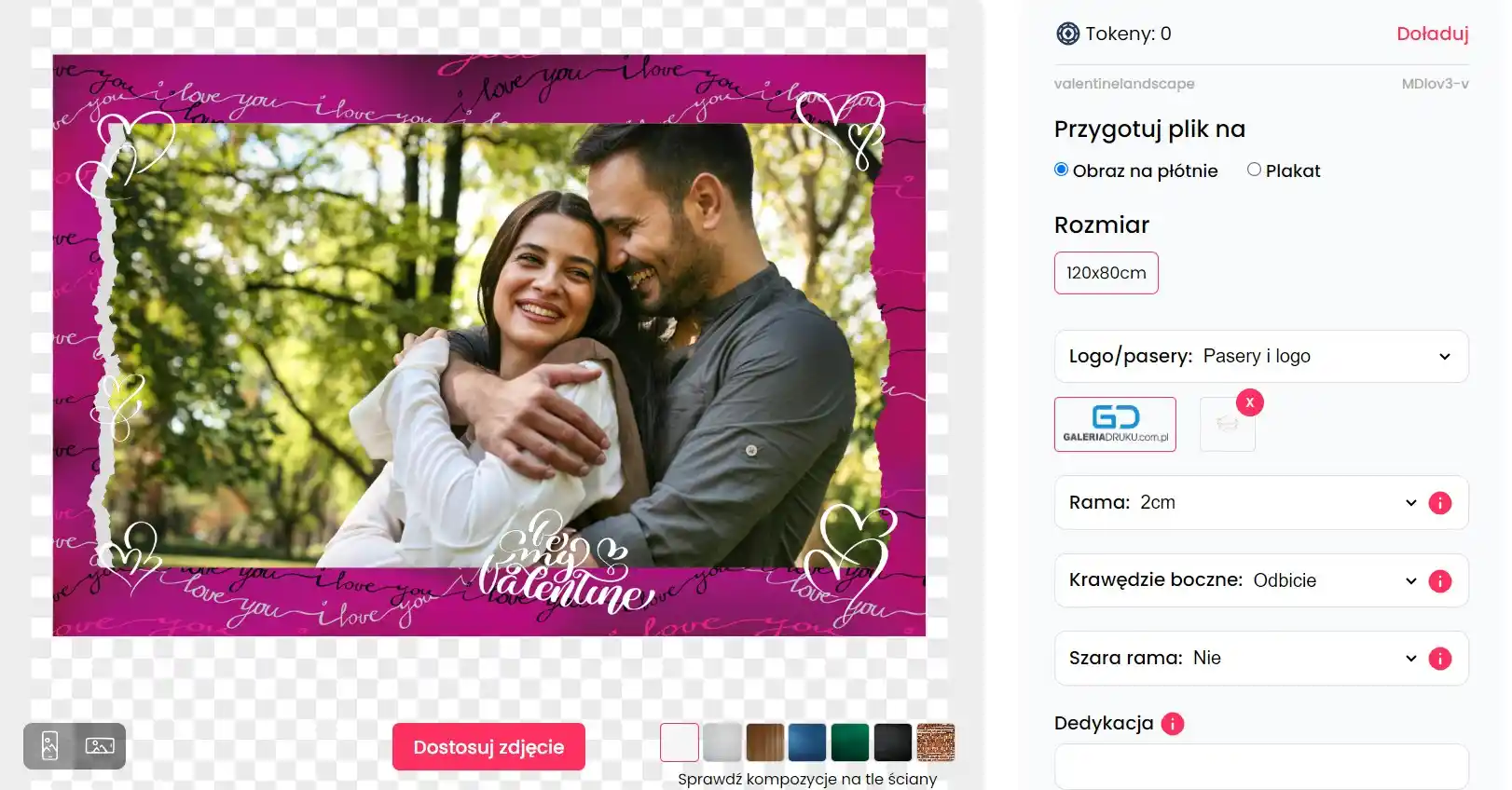 Szablony plakatów i obrazów Template Print