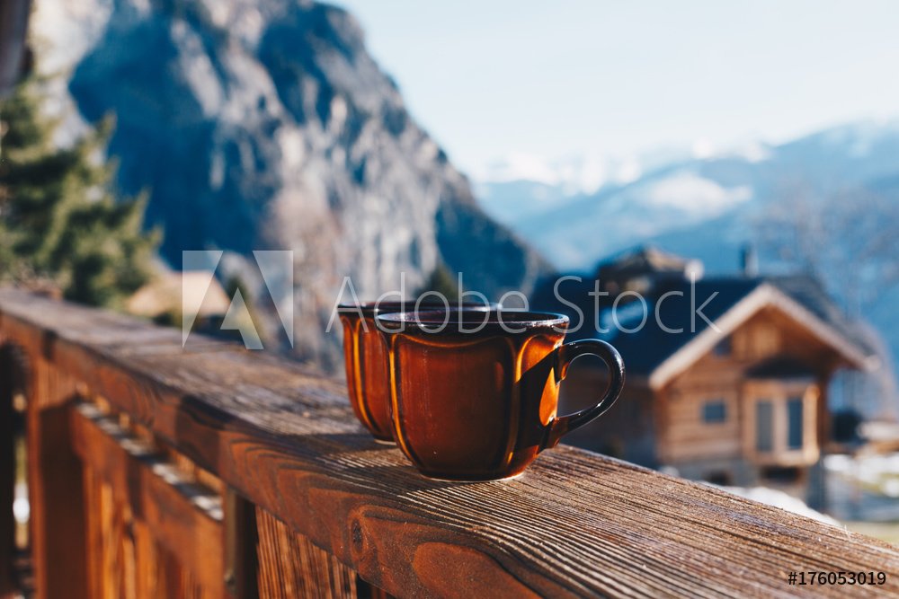 Kawa w Alpach