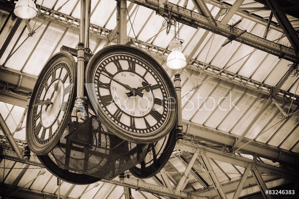 Zegar na stacji Waterloo